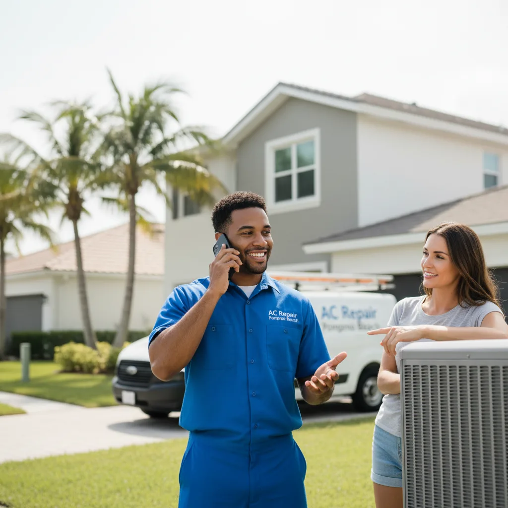 AC Repair Pompano Beach customer support in Oakton